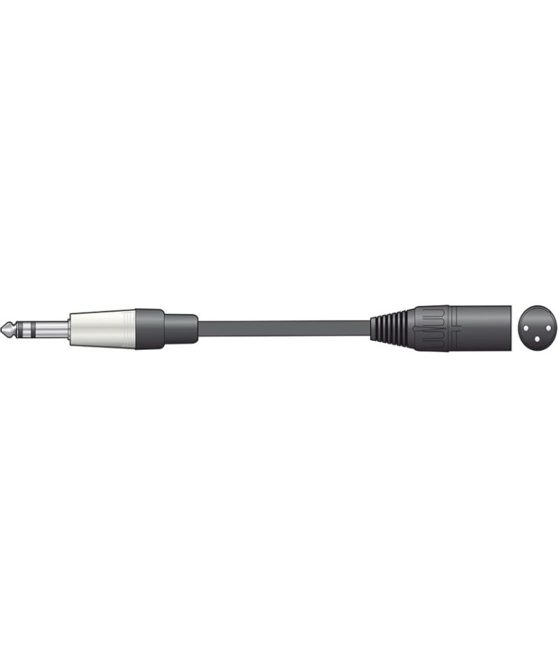 Chord S6J-XM300 Kαλώδιο Ήχου 6.3mm TRS Jack Plug - XLR Male 3m (Τεμάχιο) - OEM