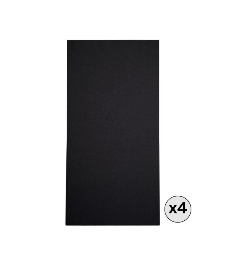 Audiodesigner Rect Ηχοαπορροφητικά Πάνελ 120x60x5cm / 2,88 τ.μ. Black (4 Τεμάχια) Grey