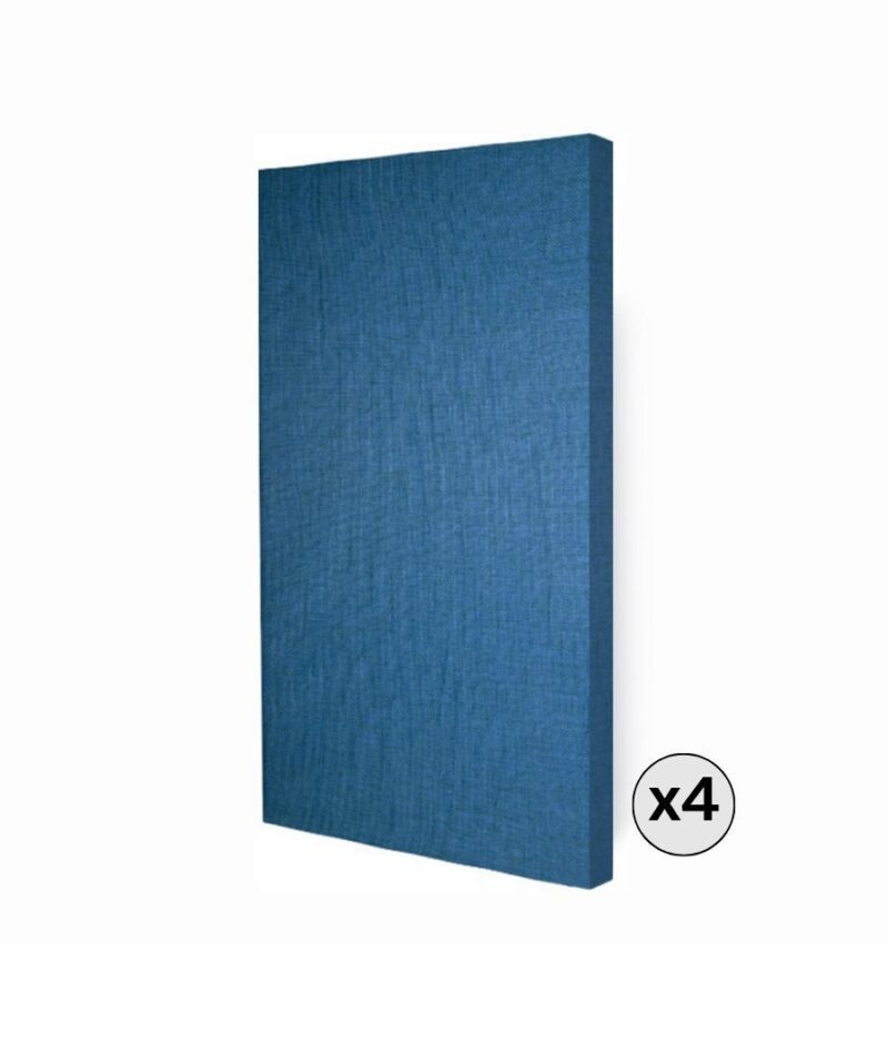 Audiodesigner Rect Ηχοαπορροφητικά Πάνελ 5cm 120x 60x5cm / 2,88 τ.μ. Blue Santorin (4 Τεμάχια) Blue